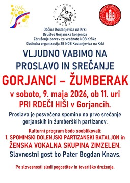 Vabilo Gorjanci  Žumberak