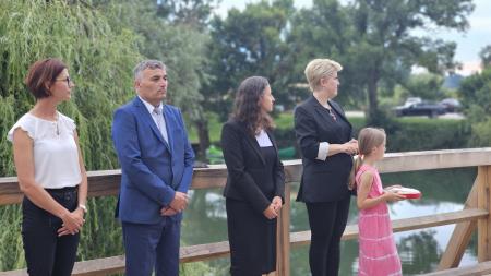 Župan in delegacija