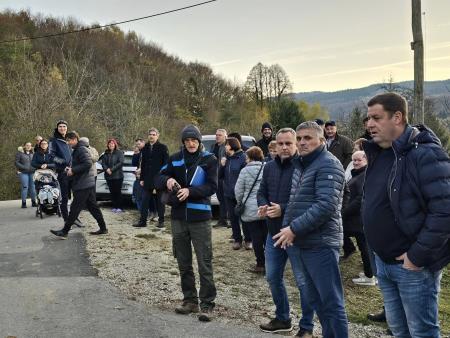 Otvoritev vodovoda Vrbje-Vrtača.